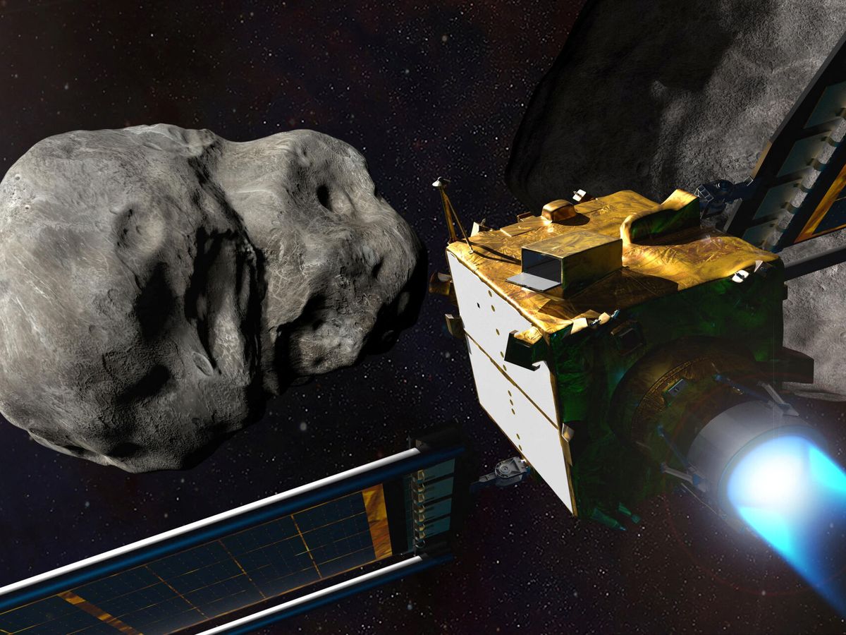 Foto: Cómo, dónde y a qué hora ver en directo el impacto de la misión DART de la NASA contra el asteroide Dimorphos hoy (Reuters/NASA)