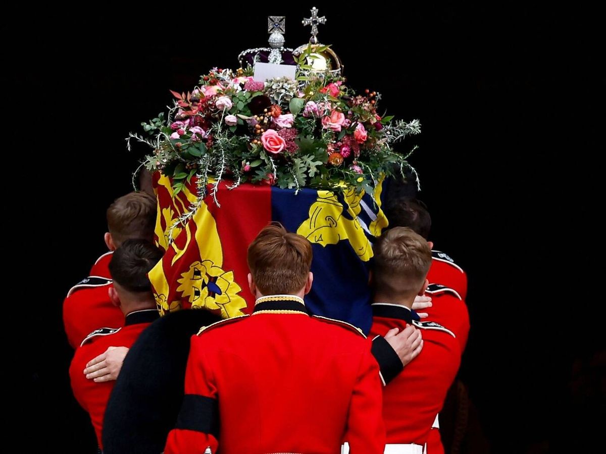 Foto: El funeral de Isabel II. 