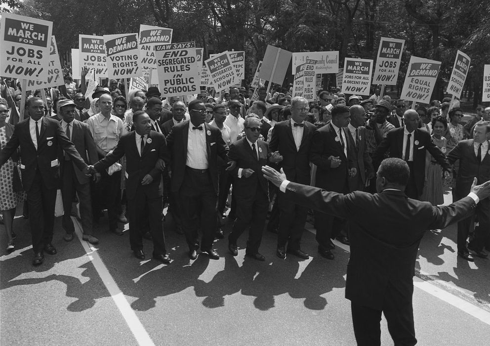 Foto: La marcha sobre Washington celebrada a finales de agosto de 1963 significó un antes y un después en la política americana. (United States Information Agency/CC)
