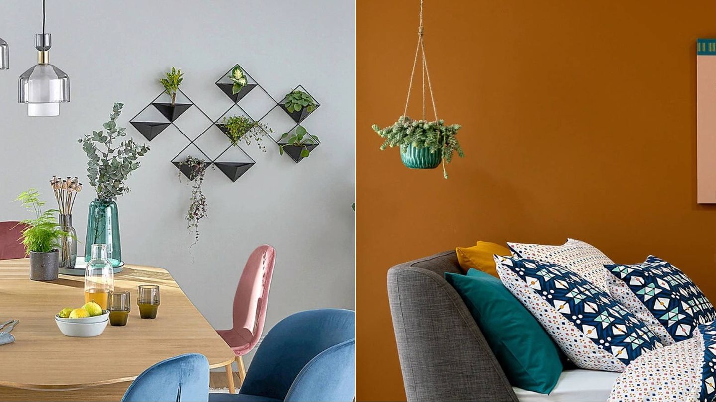 Maceteros estilosos para decorar tu casa con plantas de La Redoute. (Cortesía)