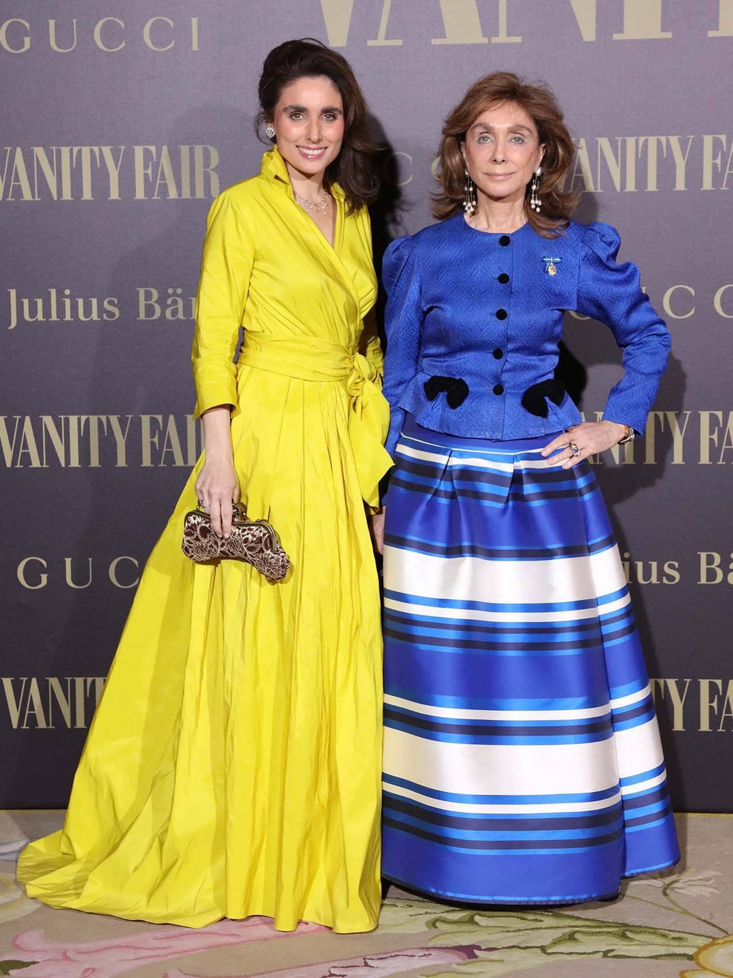 Las dos Palomas en la fiesta de Vanity Fair