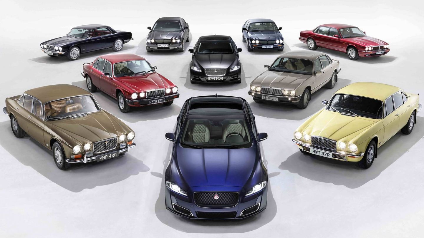La historia del Jaguar XJ y sus ocho generaciones.