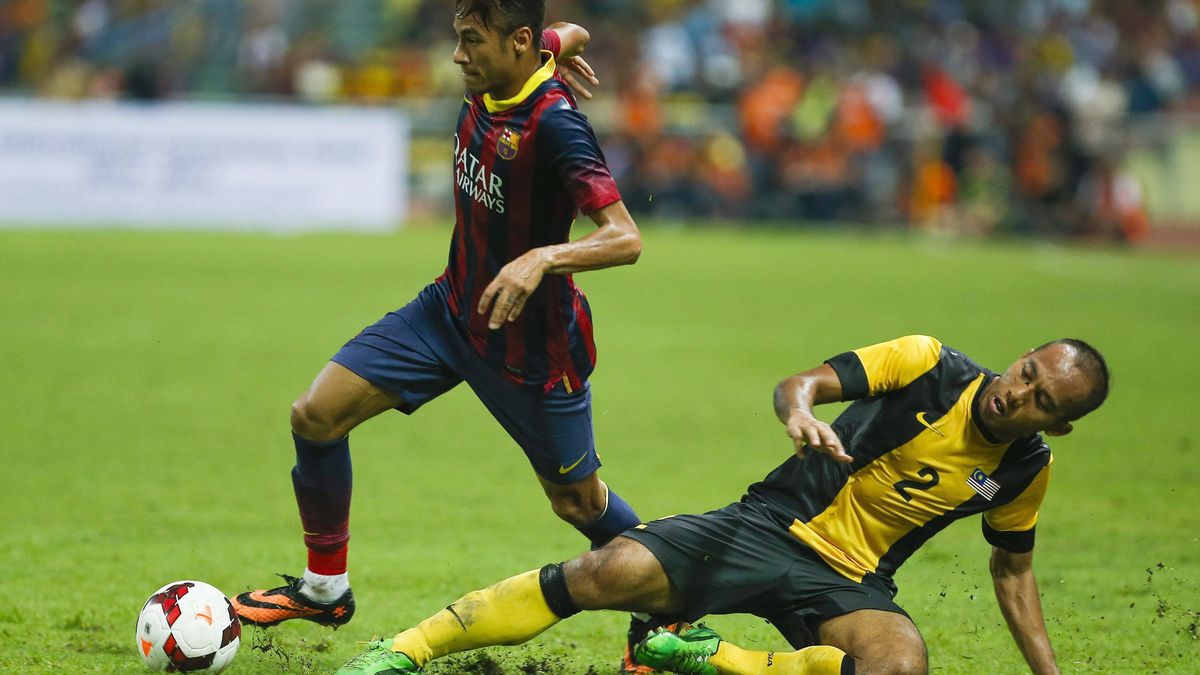 Un gran Neymar cubre el vacío de Messi en el cierre de la gira asiática