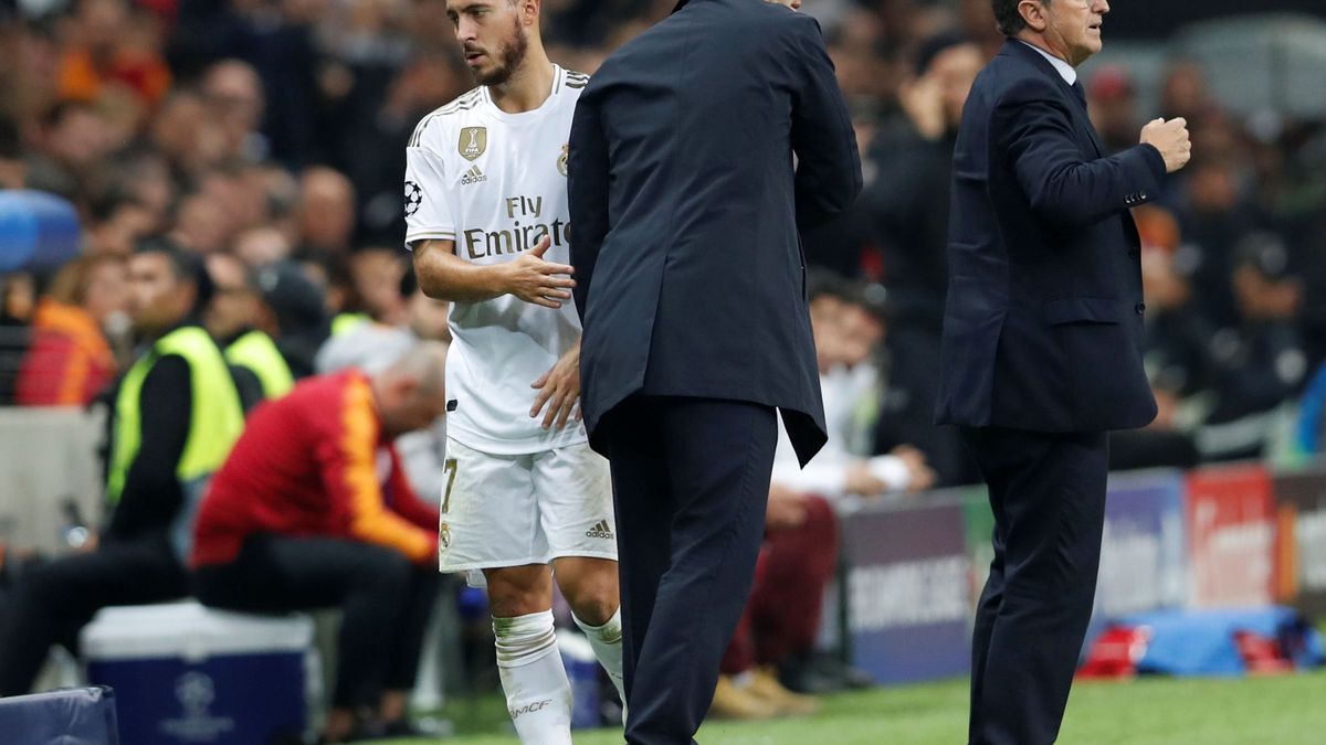 La asfixia de Eden Hazard en el Real Madrid y la soga de Zidane