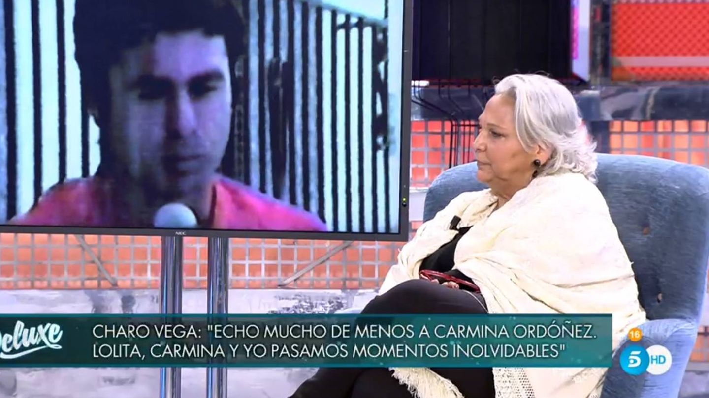 Charo Vega hablando de Isabel Pantoja. (Telecinco).