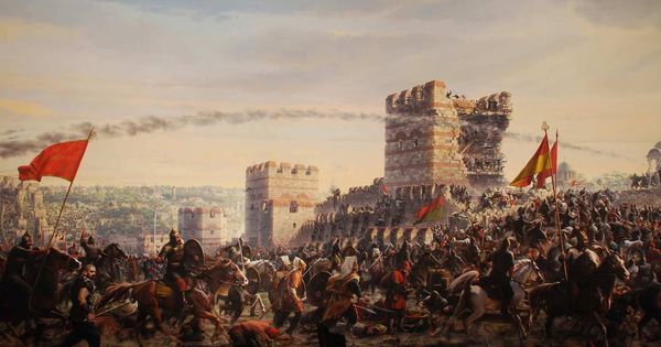 Foto: Cien mil combatientes turcos asaltaron la ciudad. (Wikimedia Commons)