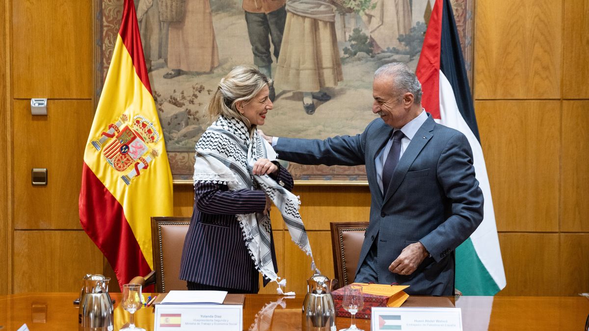 Yolanda Díaz viajará a Palestina invitada por el Gobierno de Abás: "España puede hacer mucho más"