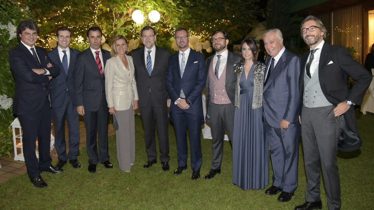 Así ha sido la boda de Maroto que no se ha perdido Mariano Rajoy