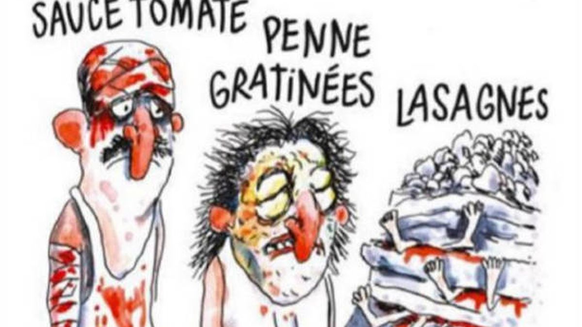 Amatrice denuncia a 'Charlie Hebdo' por sus viñetas sobre el terremoto