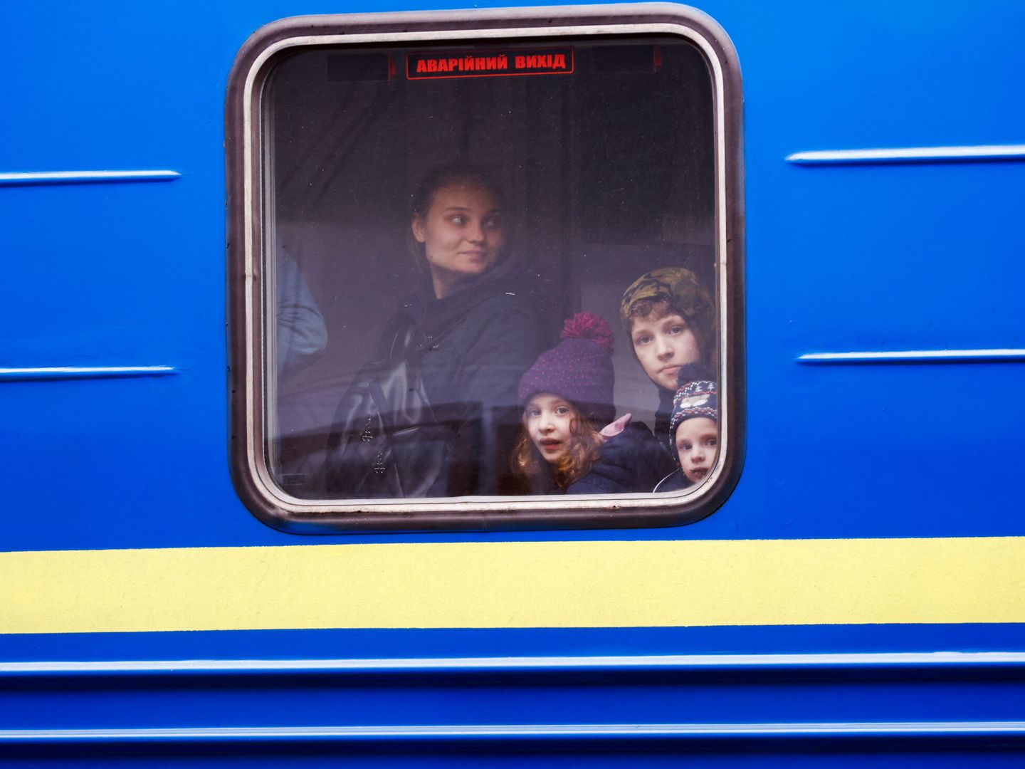 Refugiados huyendo de Odesa. (Reuters / Darrin Zammit Lupi)