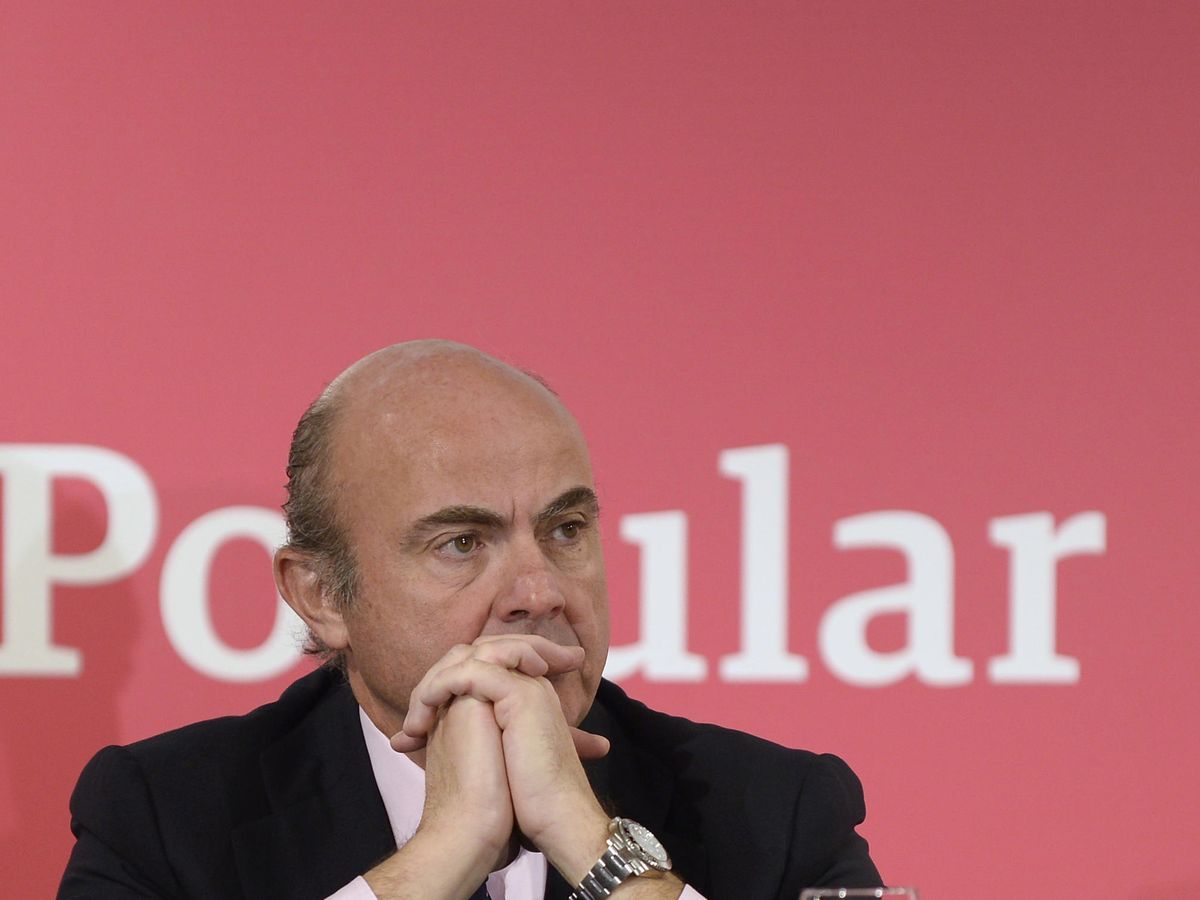Foto: Luis de Guindos, vicepresidente del BCE. (EFE/Nacho Gallego)