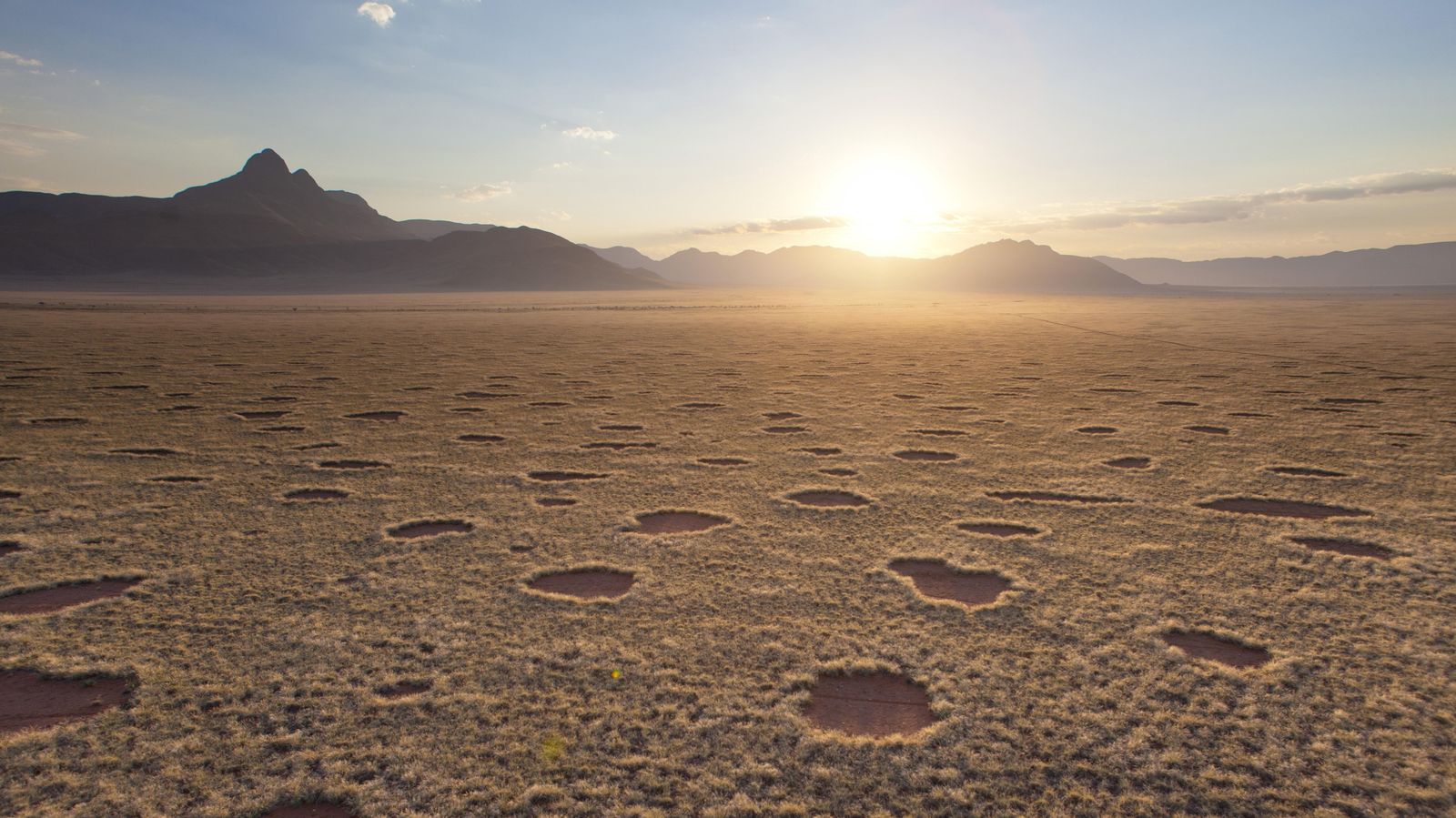 Foto: Los círculos de hadas en la reserva de Namib Naukluft en Namibia. (Corbis)