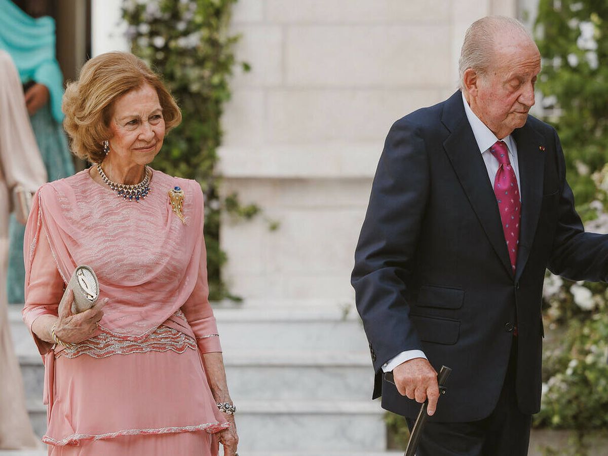 Foto: El rey Juan Carlos y la reina Sofía en la boda de Hussein de Jordania, el pasado mes de junio. (RHC)