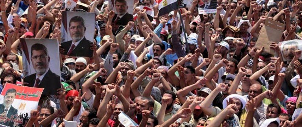 Foto: "Seguiremos en las plazas y daremos el alma hasta que vuelva Mursi"