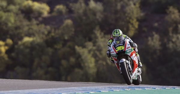 Foto: Cal Crutchlow batió el récord de MotoGP en el Circuito de Jerez Ángel Nieto. (EFE)