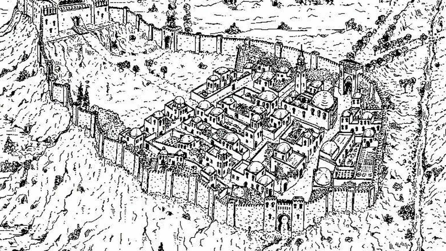 Ciudad fortificada de Mayrit en el s. X