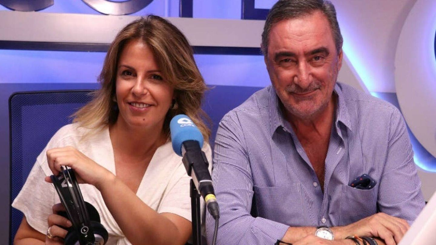  Pilar García Muñiz y Carlos Herrera. (COPE)