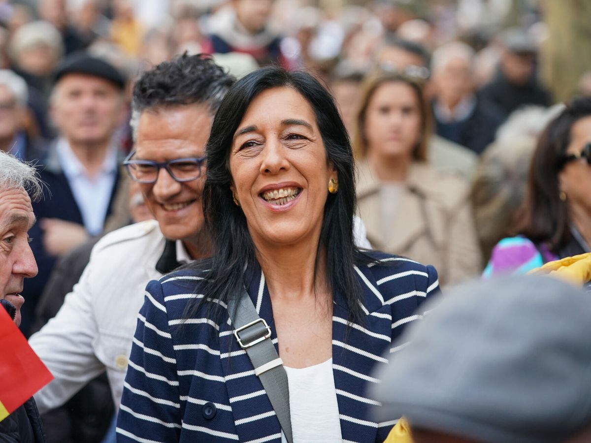 Foto: La candidata de Vox al Parlamento vasco, Amaia Martínez. (Europa Press/Iñaki Berasaluce)