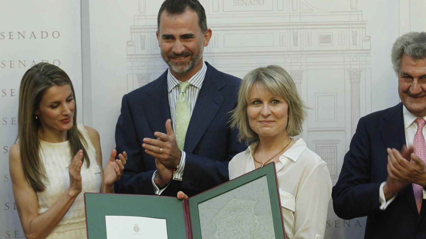 María Rey recibió en 2013 un premio a su labor de los entonces Príncipes de Asturias. (Cordon Press)