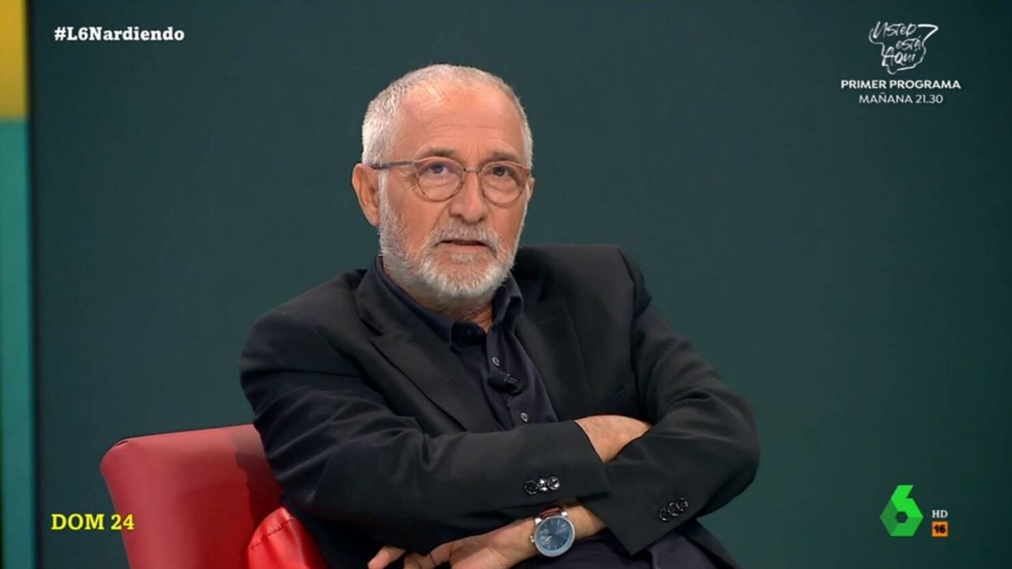 Xavier Sardá, colaborador de 'La Sexta noche'. (Atresmedia Televisión)