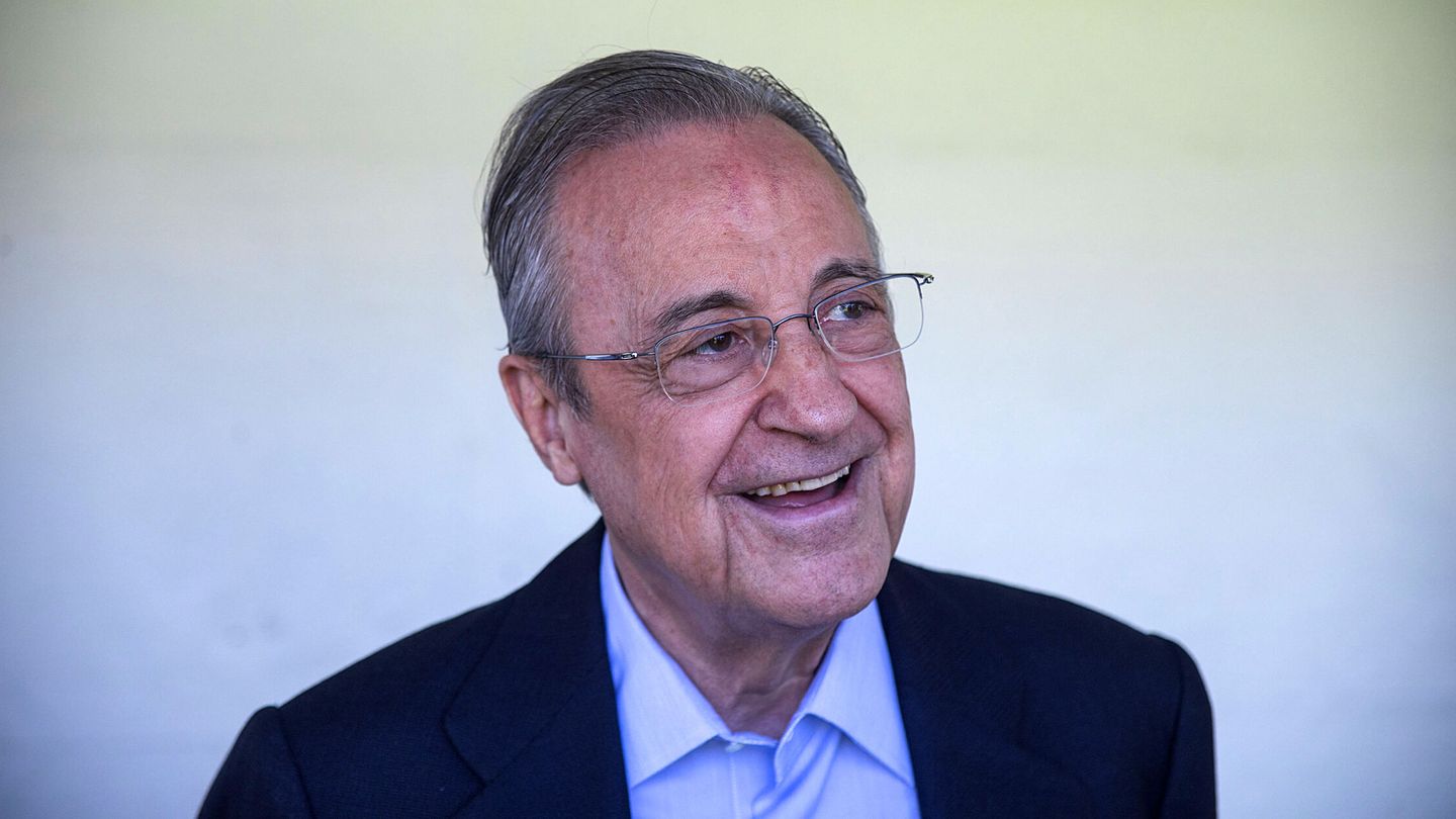 Florentino Pérez logró la presidencia, en parte, por el fichaje de Figo. (EFE/Rodrigo Jiménez)