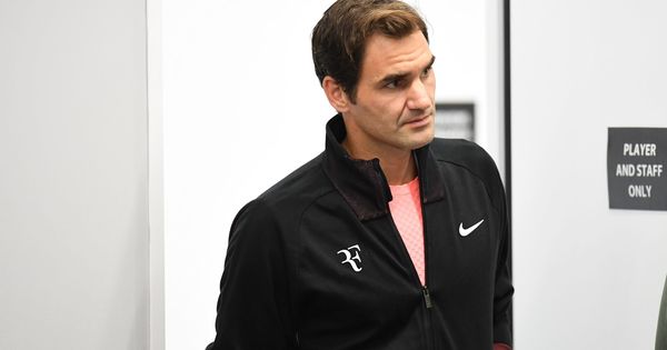 Foto: Roger Federer, en rueda de prensa. (EFE)