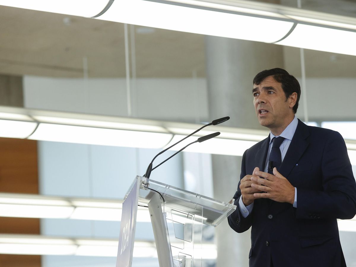Foto: Antón Arriola, presidente de Kutxabank. (EFE/Miguel Toña)