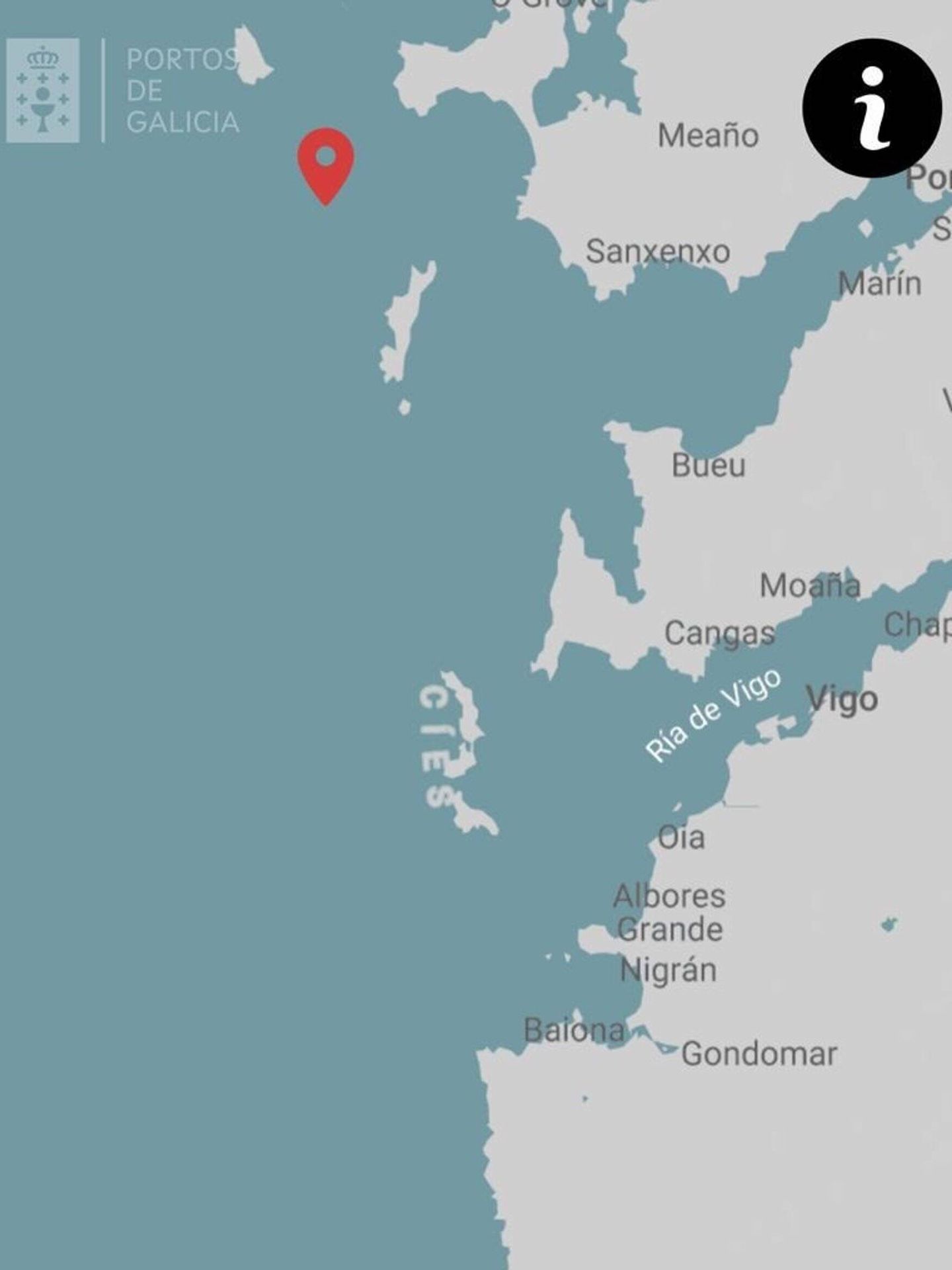 Incidencia con orcas en la costa gallega, según la plataforma Orcinus. (ORCINUS)