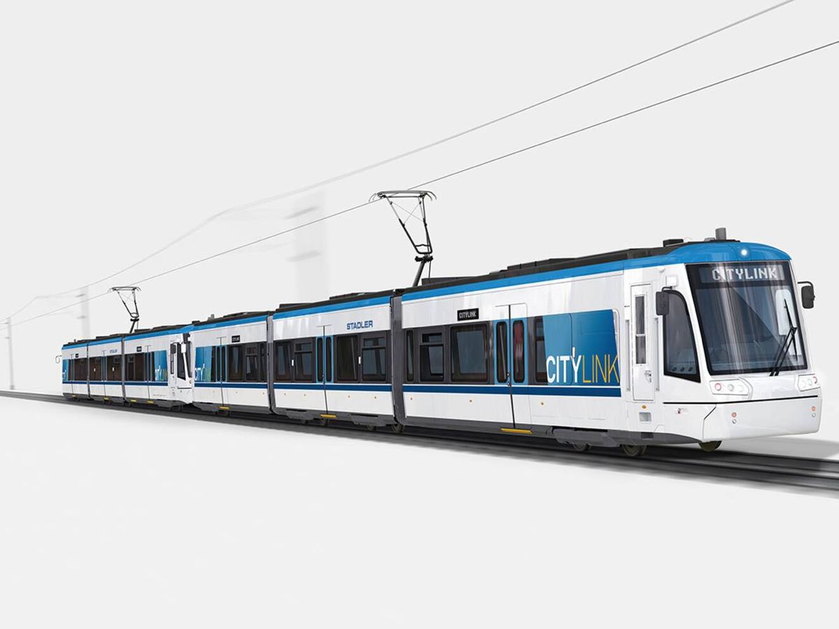 Foto: El Citylink es un tren-tranvía que sirve para conectar ciudades y discurrir por cascos urbanos.