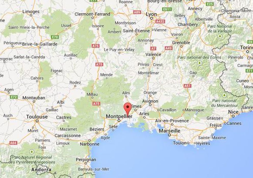 Foto: La zona de Montpellier, nido de yihadistas que viajan a Siria (MAPS)