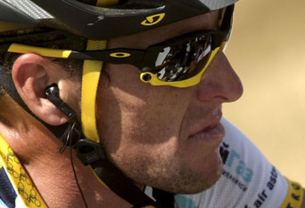 Foto: Armstrong, harto de las sospechas de dopaje