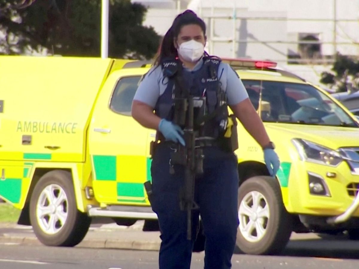 Foto: Agente de policía en Auckland (Nueva Zelanda). (Reuters/ Archivo)