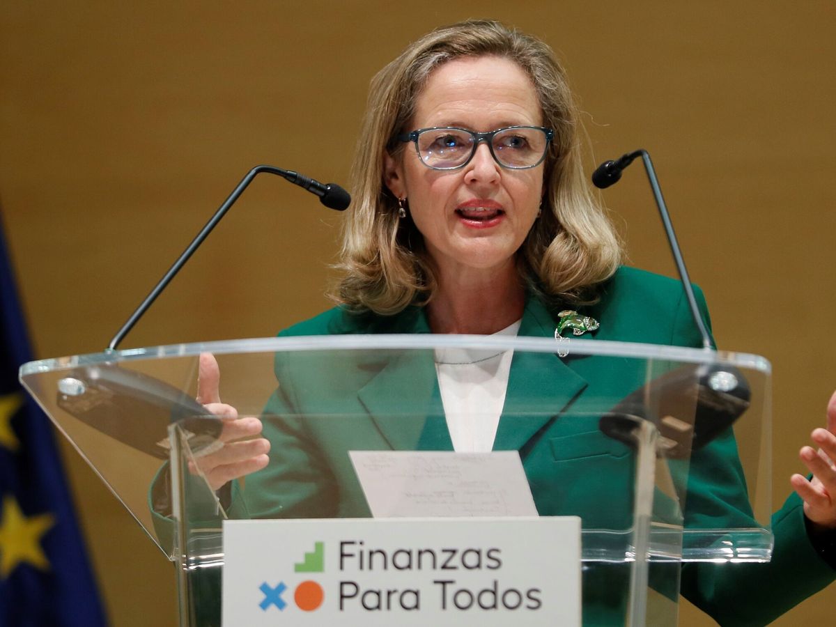 Foto: La vicepresidenta económica, Nadia Calviño. (EFE/Mariscal)