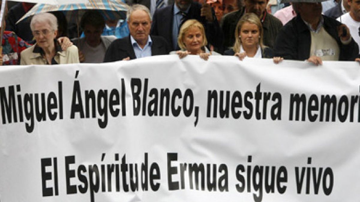 Ermua recuerda el secuestro de Miguel Ángel Blanco