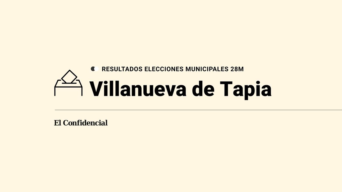 Resultados y ganador en Villanueva de Tapia durante las elecciones del 28-M, escrutinio en directo
