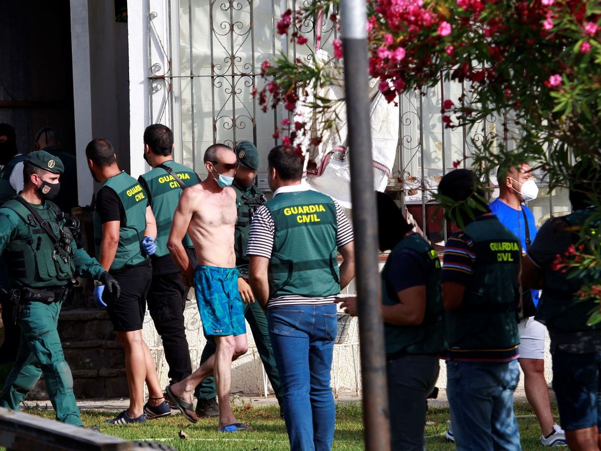 Foto: Quince detenidos de una red de narcotráfico en el Campo de Gibraltar. Foto: Efe