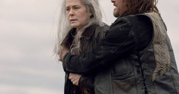 Foto: Carol y Daryl, en el último capítulo emitido de 'The Walking Dead'. (AMC)