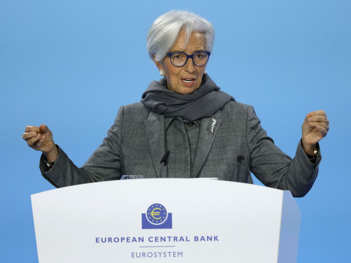Foto: La presidenta del BCE, Christine Lagarde. (EFE/Ronald Wittek)