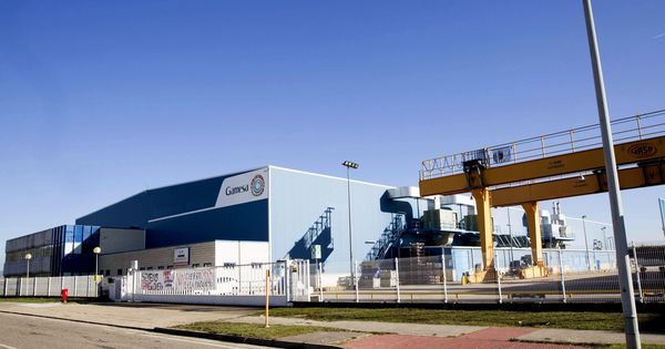 Foto: Vista de la planta de Siemens Gamesa en Miranda de Ebro (Burgos). (EFE) 