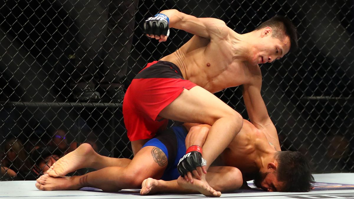 UFC Busan: el explosivo KO del 'zombie coreano' sobre Frankie Edgar