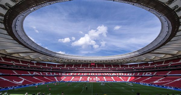 Foto: El estadio Wanda Metropolitano. (EFE)