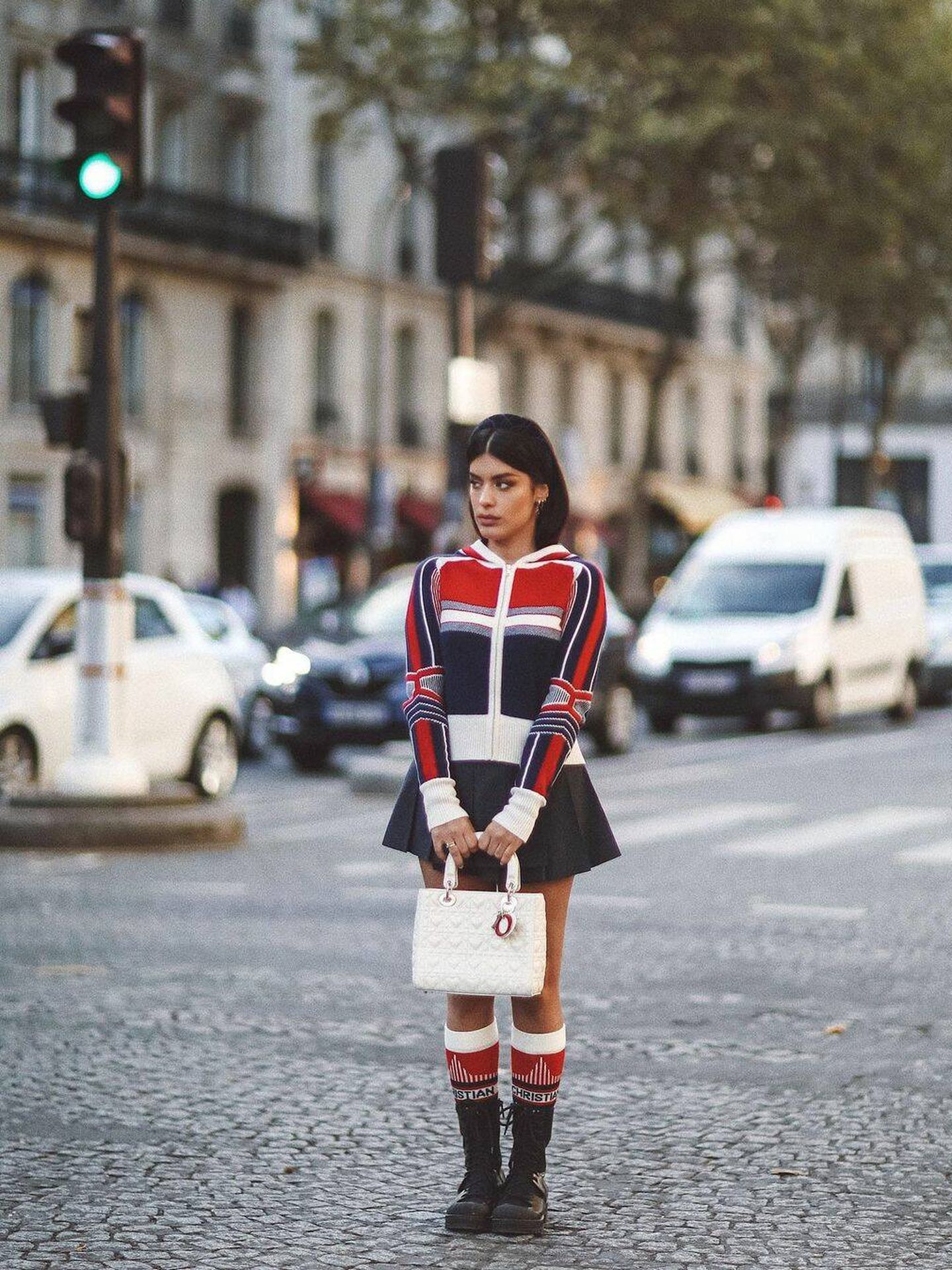 Aida Domenech, con un look de Dior. (Instagram @dulceida)