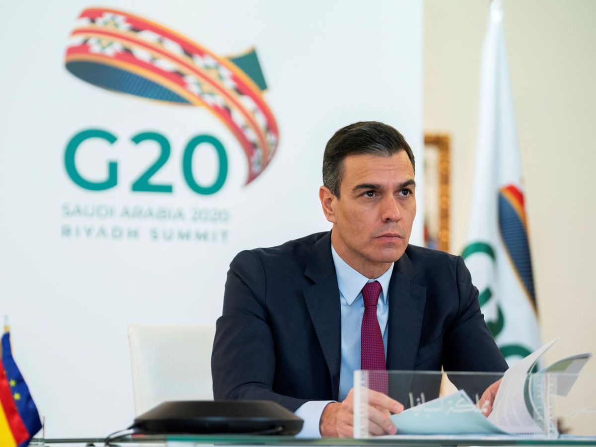 Foto: Pedro Sánchez participa en la cumbre de líderes del G-20 (EFE)