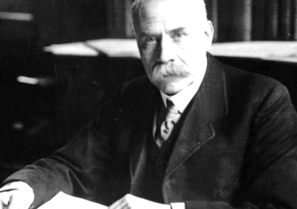 Foto: El compositor Edward Elgar, autor del código Dorabella