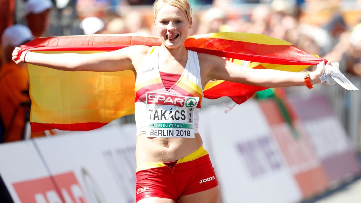 Julia Takacs, bronce: primera medalla de España en los Europeos de atletismo