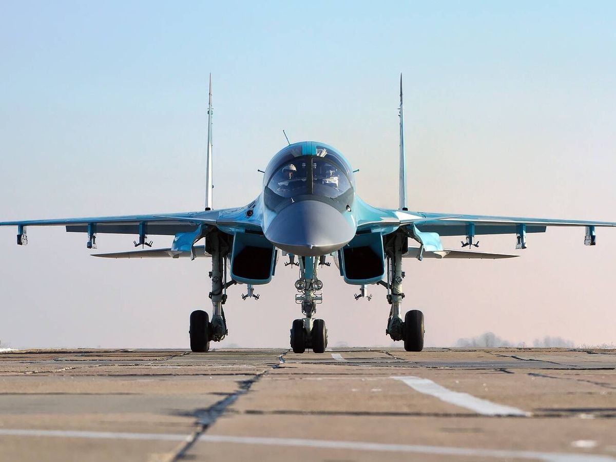 Foto: Sukhoi Su-34, en una imagen de 2012. (Alex Beltyukov)