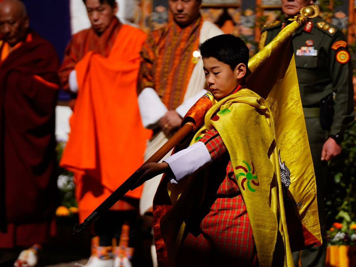 Foto: El príncipe Jigme Namgyel Wangchuck. (Familia Real de Bután)