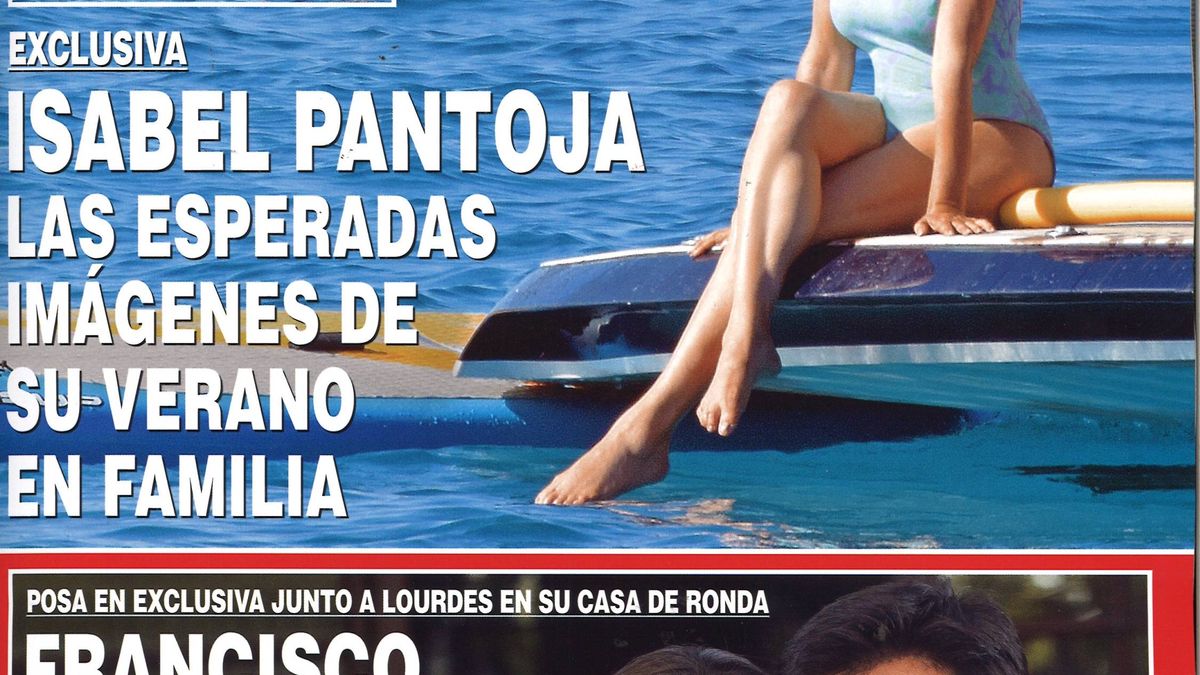 La foto en bañador de Isabel Pantoja que vale 50.000 euros
