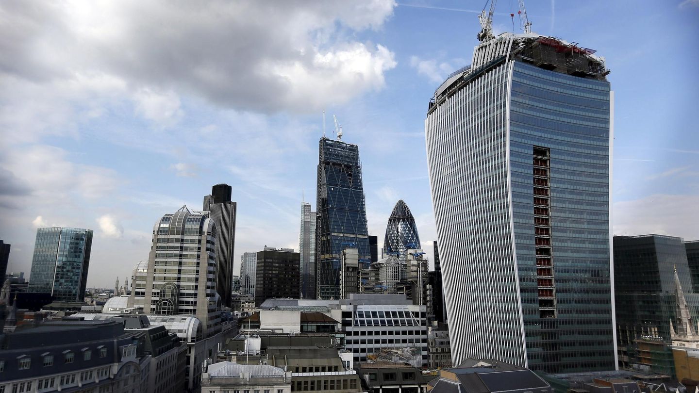 Vista de la City londinense. (Reuters)