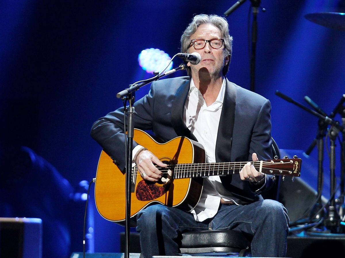 Foto: Eric Clapton en concierto